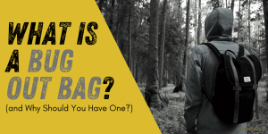 What is a Bug Out Bag and Why Should You Have One